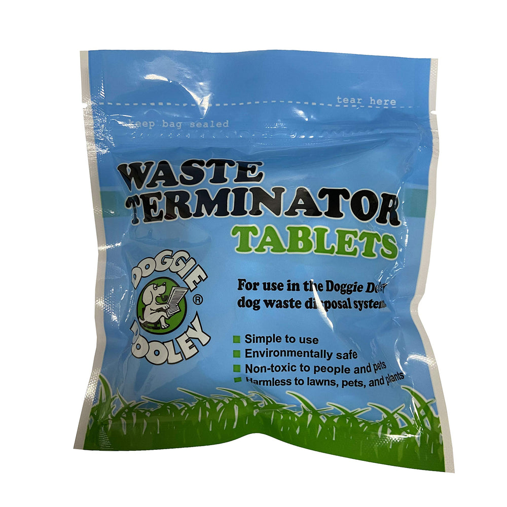 Doggie Dooley tablettes 36, traitement digestif pour le système enterré du jardin.