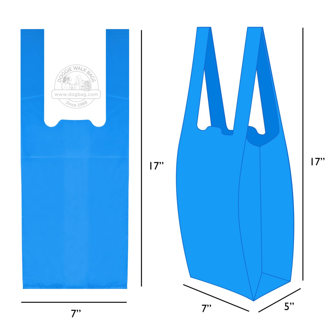 Doggie Walk Bags – s'adaptent parfaitement aux distributeurs Butler.