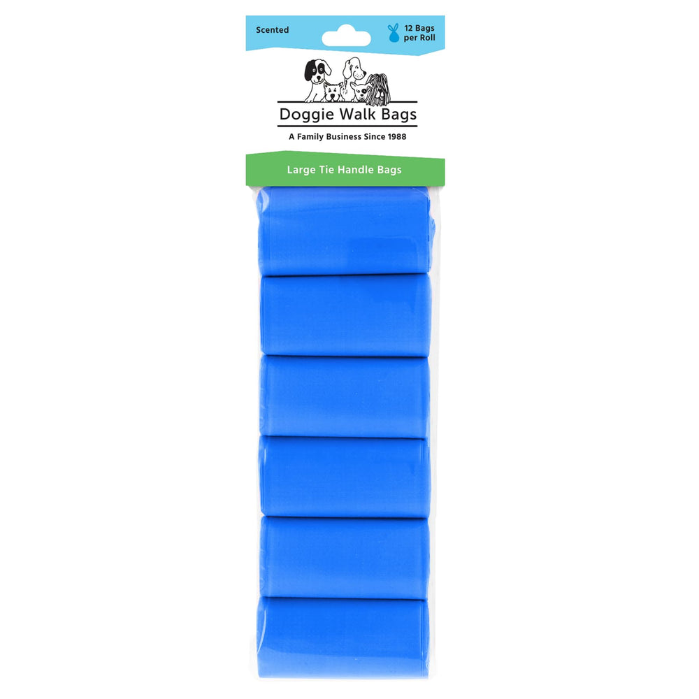 Doggie Walk Bags parfum poudre bleu pour contrôle des odeurs