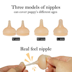 Doggiema tétine silicone chiots taille S, douceur adaptée à l’âge