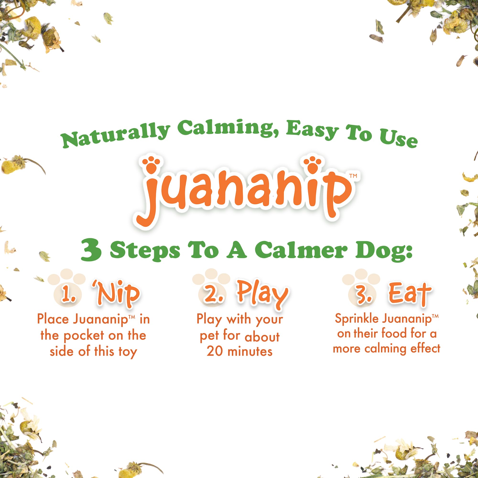 Doggijuana Juananip chamomile-relaxation : camomille apaisante pour le quotidien