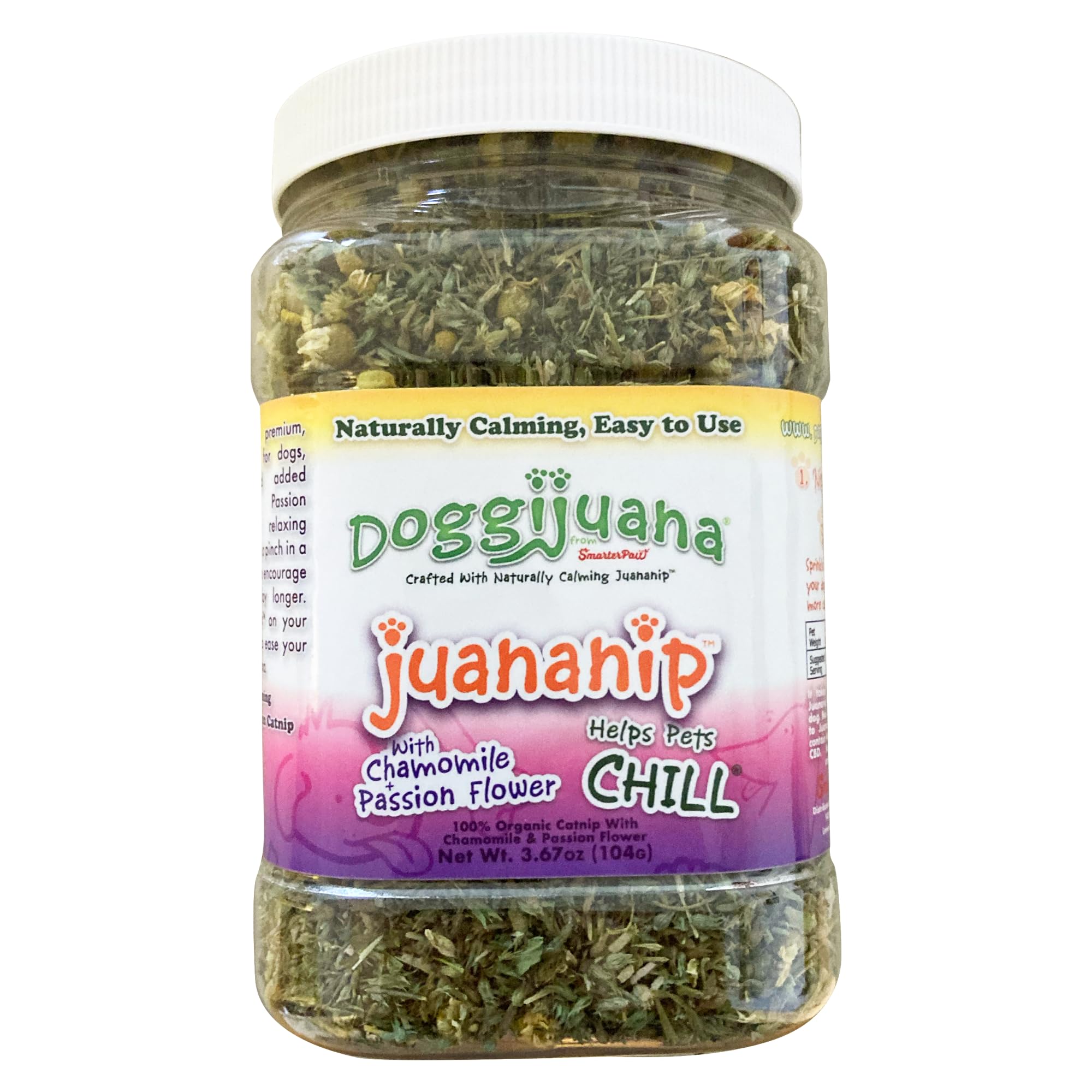 Doggijuana Juananip refil-bocal : douceur et calme pour chiens anxieux