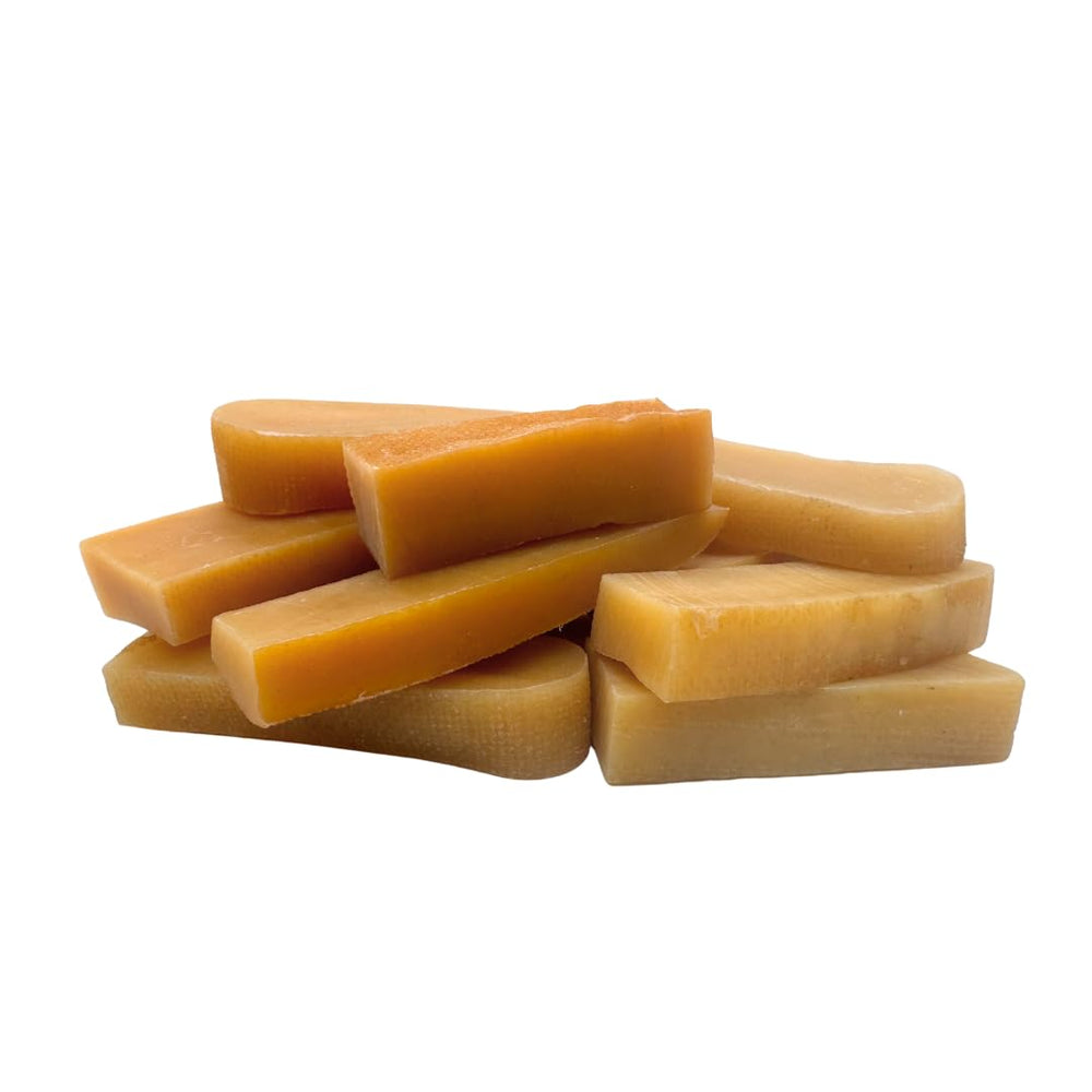 Doggo Dog Chew: os de yak fromage Himalaya en emballage 1 livre, grande durabilité.