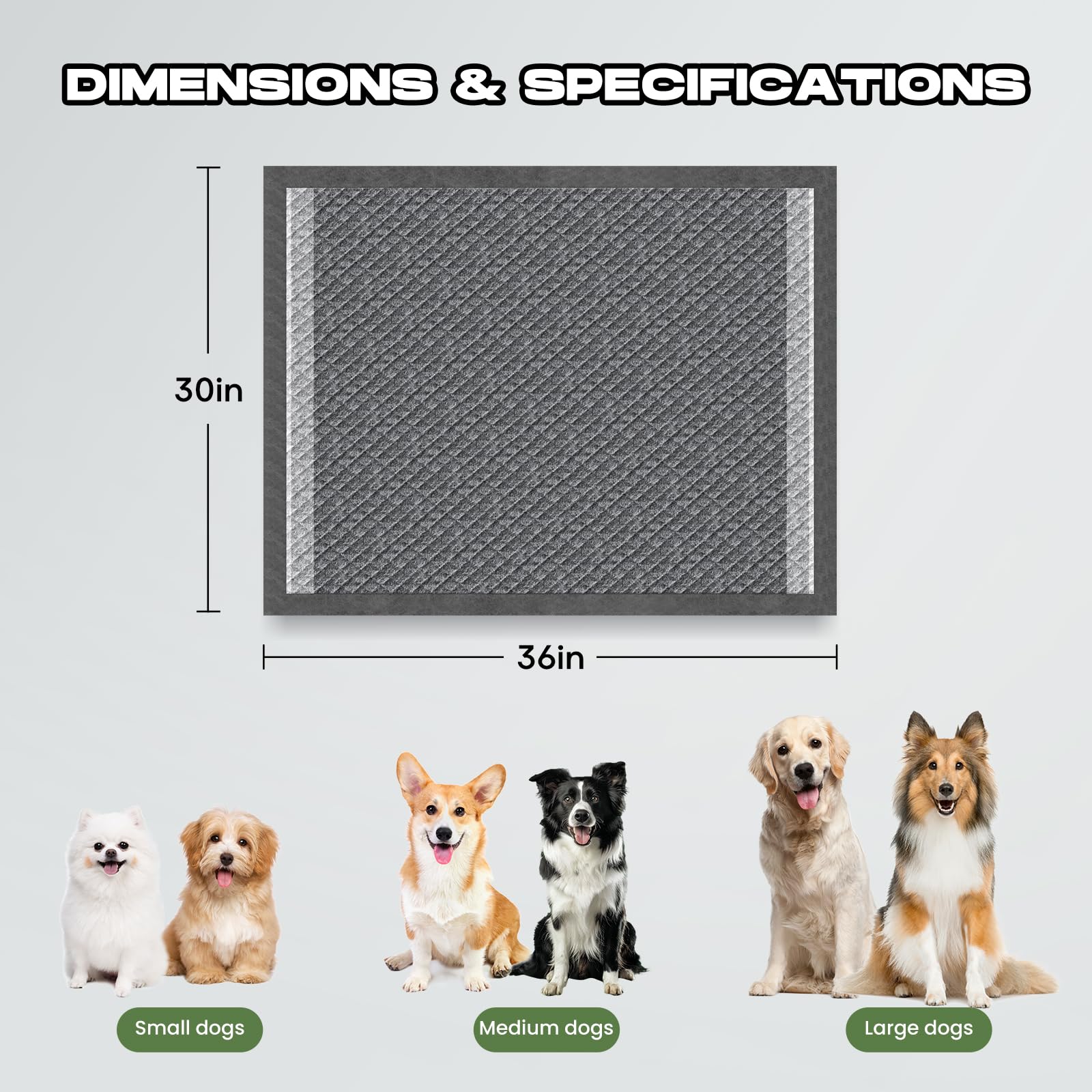 DOGGO DOUG conception impermeable bords pour prévenir les fuites.