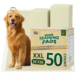 DOGGO DOUG Tapis chiots 50 unités 30x36 po, absorption rapide pour entraînement propre