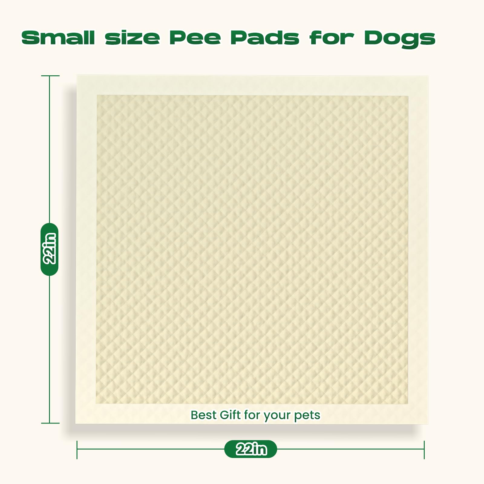 DOGGO DOUG tapis 22x22 pouces polyvalent pour petits animaux