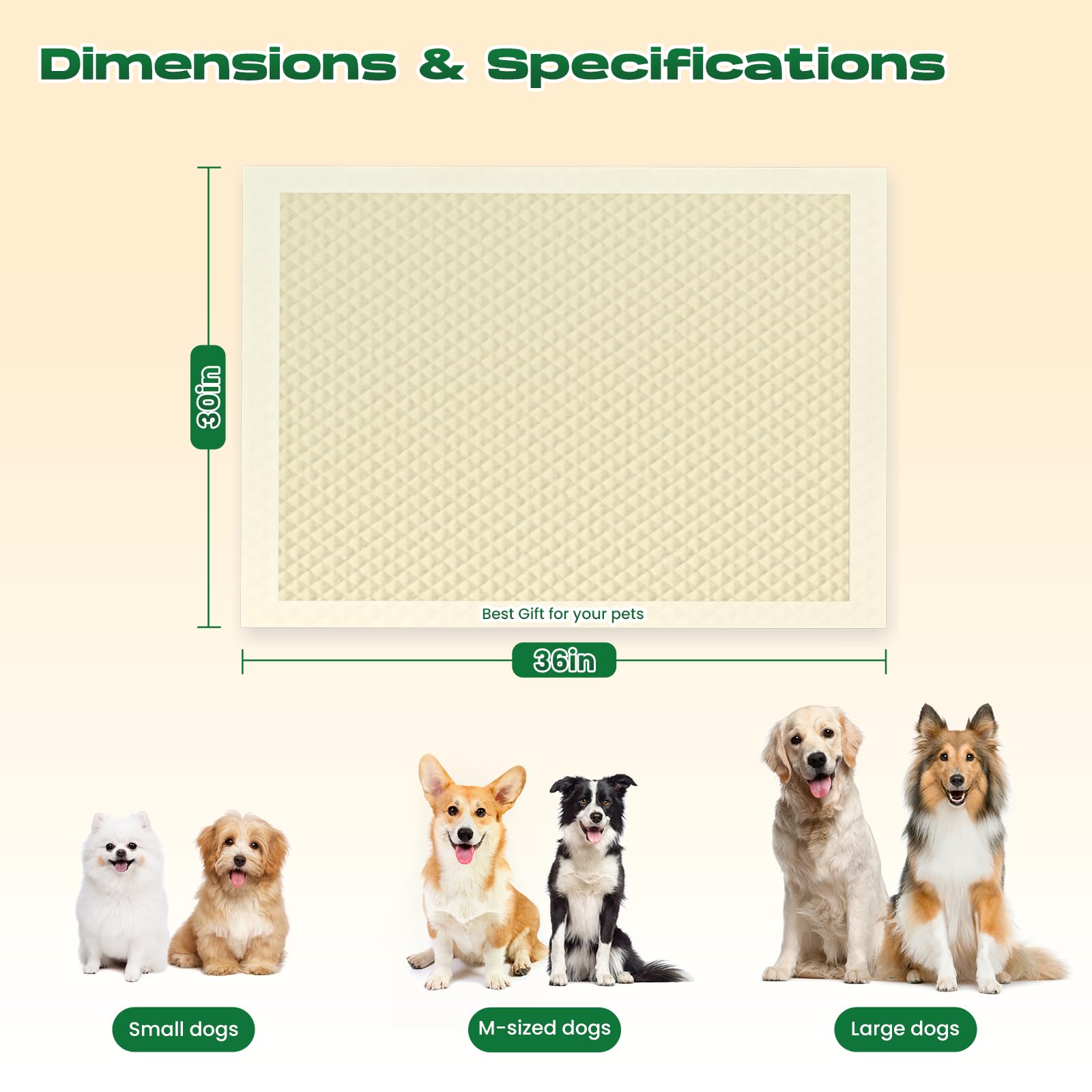 DOGGO DOUG Tapis polyvalent pour chiots et autres animaux domestiques