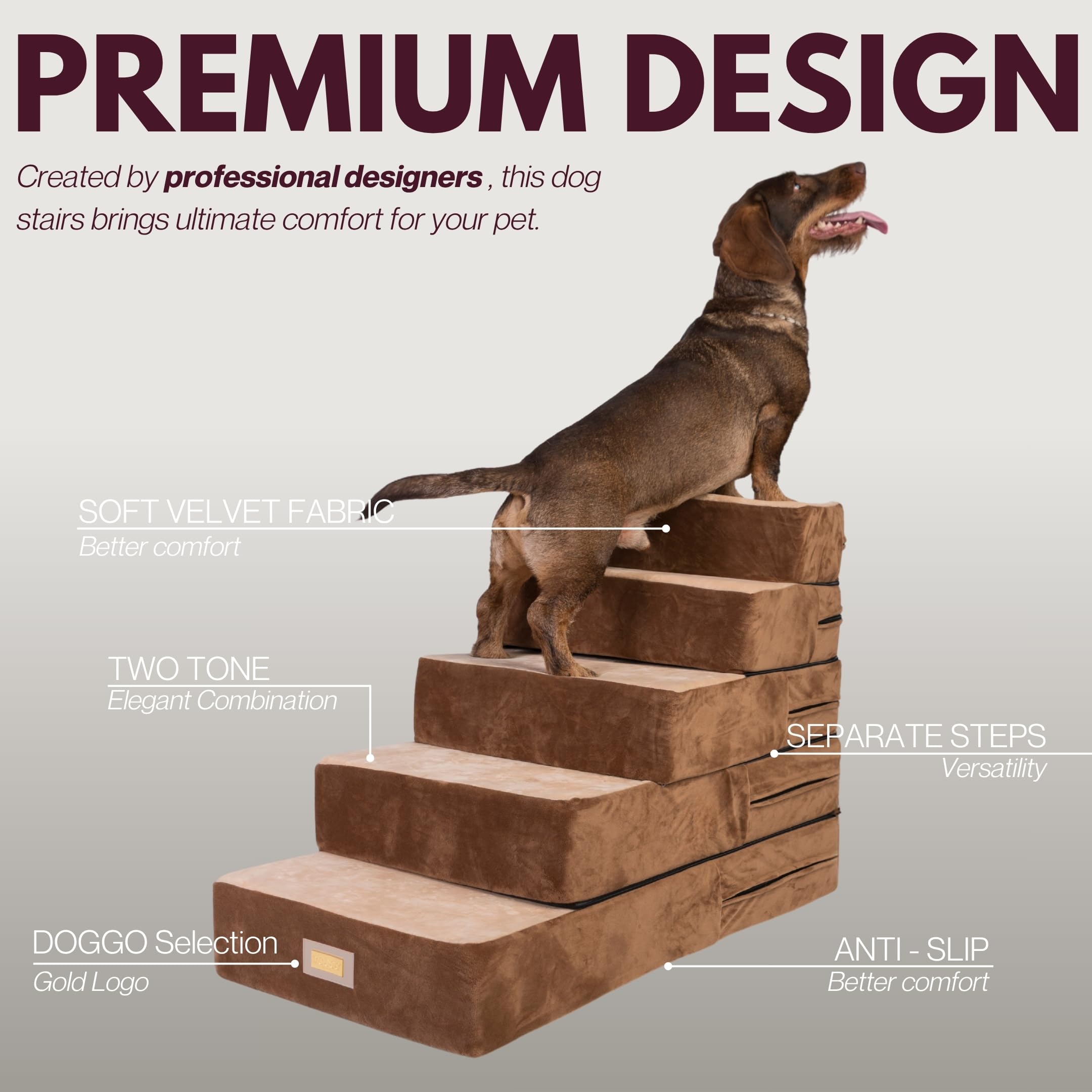DOGGO Selection escaliers pour voiture, aide au transfert sans effort.