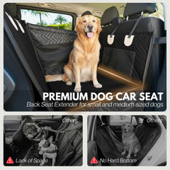 DOGGO Selection extension-siege-arriere, espace accru pour petits et moyens chiens.