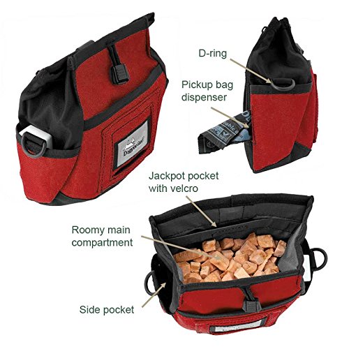 Doggone Good poche frontale et porte-telephone pour rangement rapide.