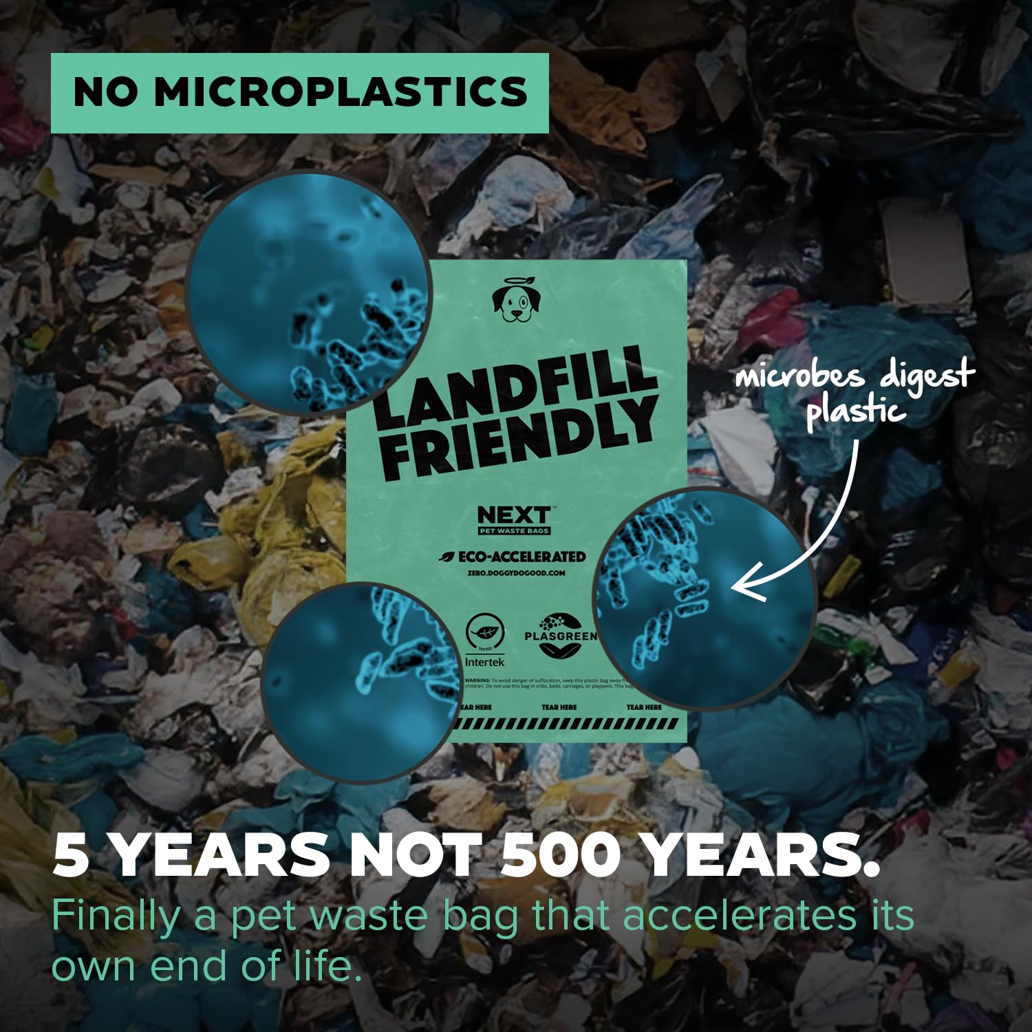 Doggy Do Good plastique-recycle-65: options éco-responsables pour les propriétaires.