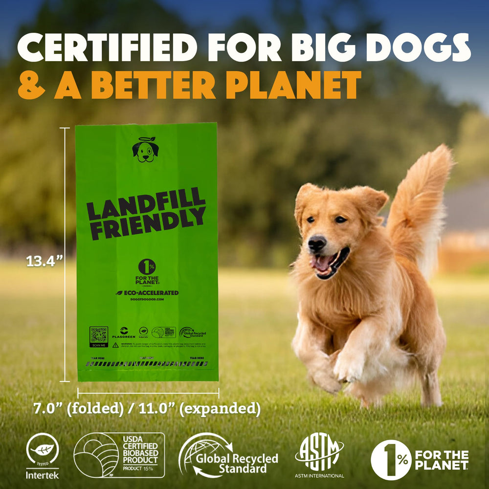 Doggy Do Good sacs-dechets-chiens-compatibles-dispensateur, usage pratique en déplacement.