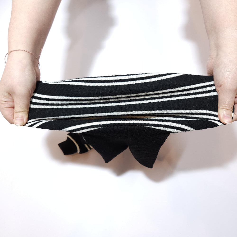 doggystar détail rayures ivoire pour style discret et pratique