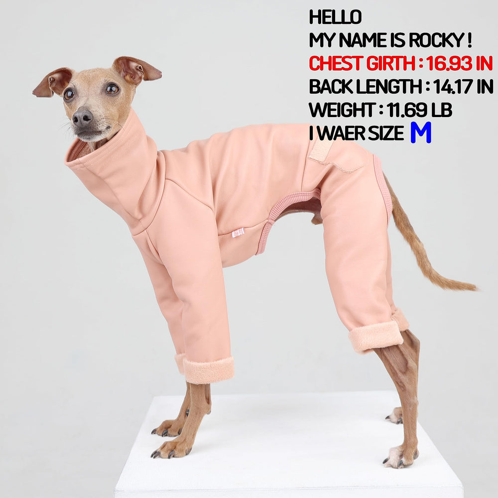 Doublure polaire rose Doggystar pour garder au chaud.
