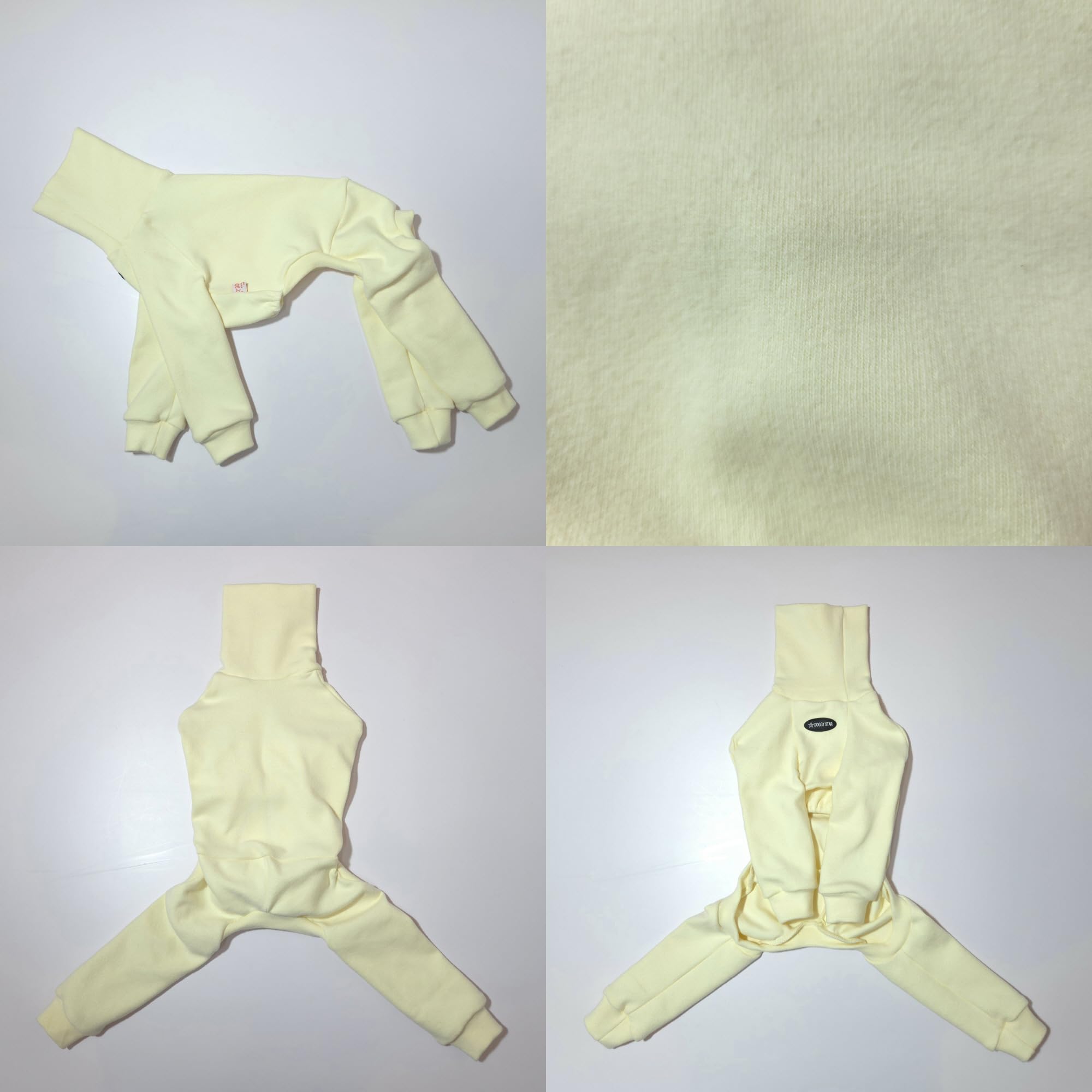 Doggystar veste élastique pour lévrier italien, ajustement flexible et mouvement libre.
