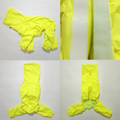 Doggystar doublure en nylon jaune – confort doux au toucher.