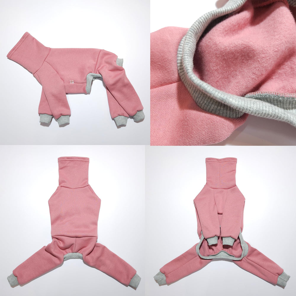 Doggystar gilet polaire intérieur doux, rose, chaleur légère pour les journées fraîches.