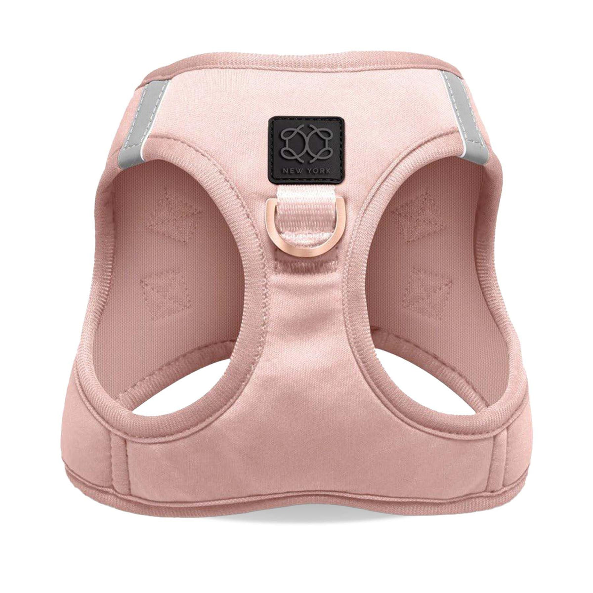 Harnais SoHo Dogistry, vue avant, confort et style pour promenades quotidiennes.