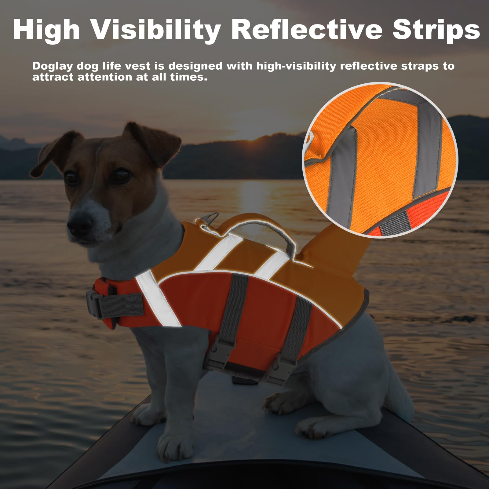 Doglay gilet chien ajustable pour différentes morphologies et tailles.