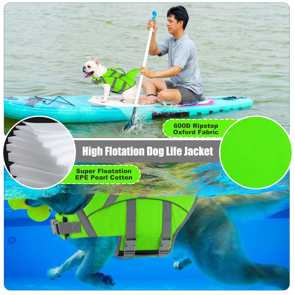 Gilet Doglay pour chien avec bandes réfléchissantes, visibilité jour et nuit