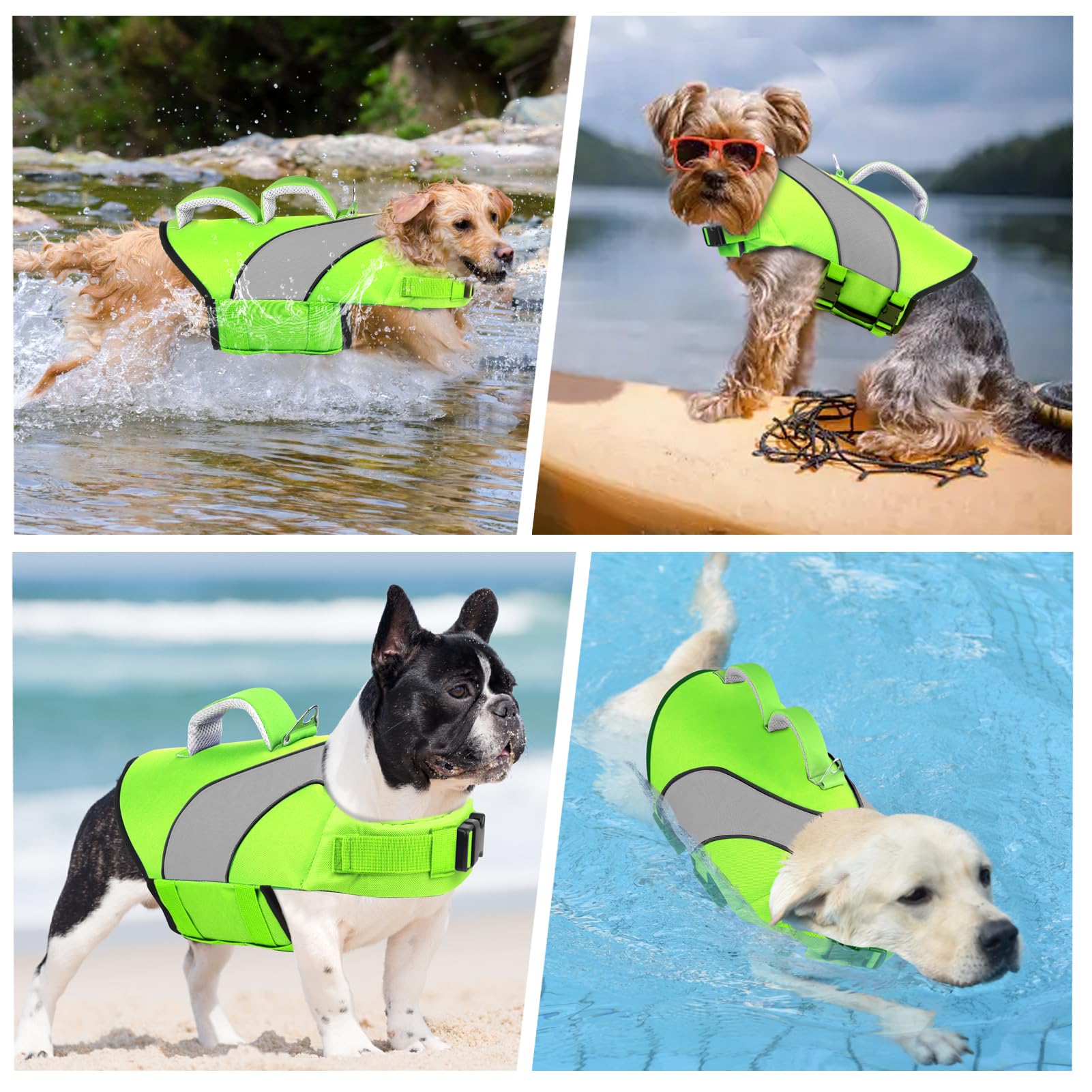 Gilet Doglay ajustable avec brides, assurant un maintien confortable et sûr.