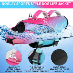 Gilet Doglay améliore la flottaison en eau calme pour chiens.