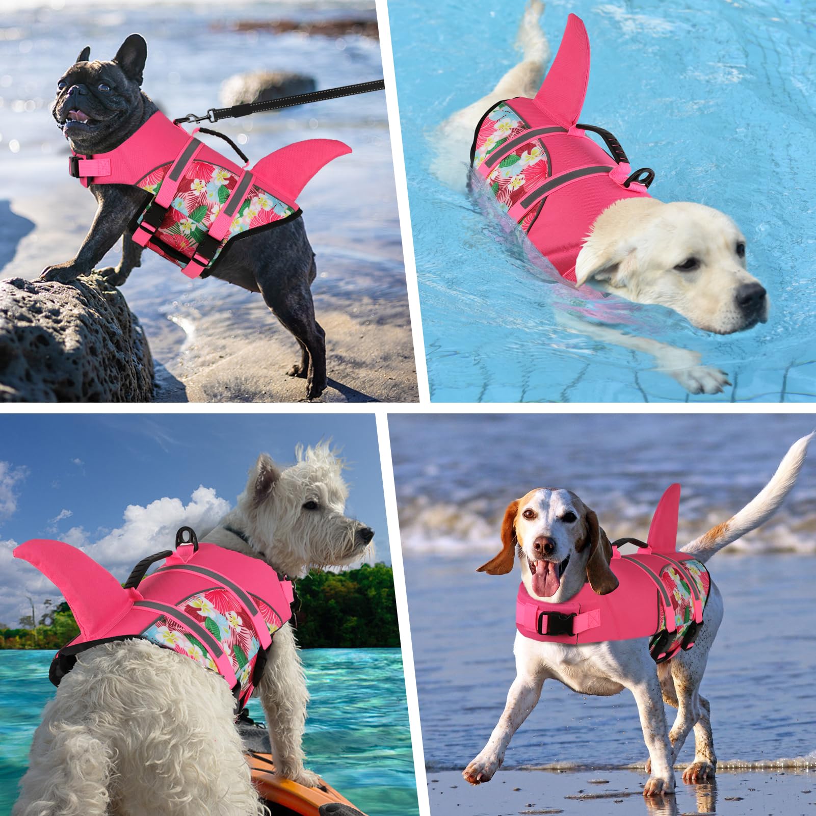 Doglay gilet sauvetage chien, matériaux résistants et confortables