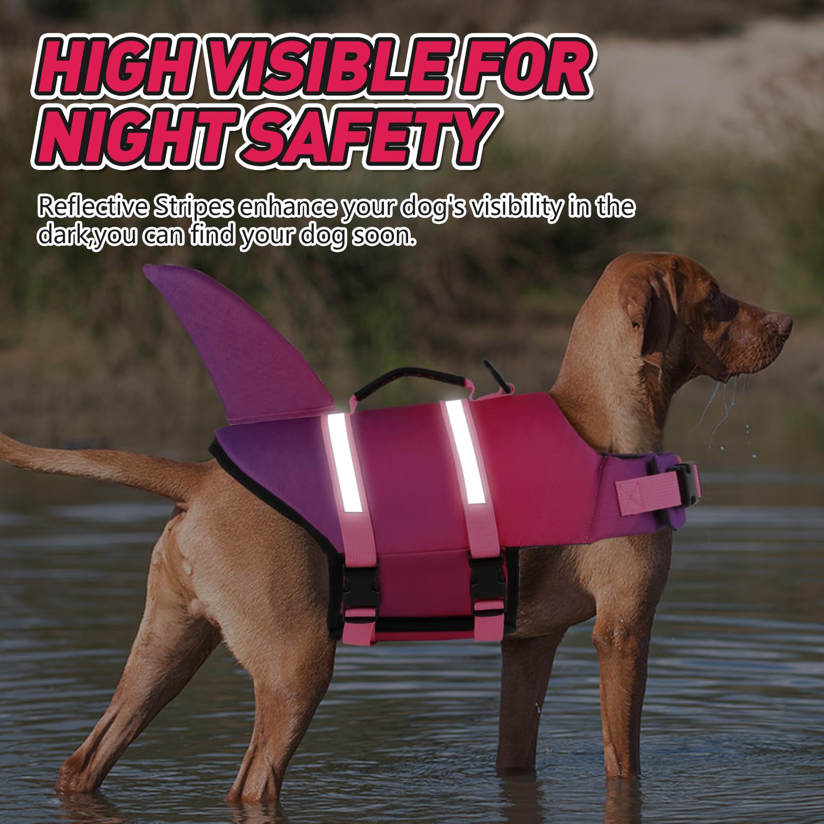 Doglay gilet sauvetage chien poignée sauvetage, intervention rapide en cas d'urgence.