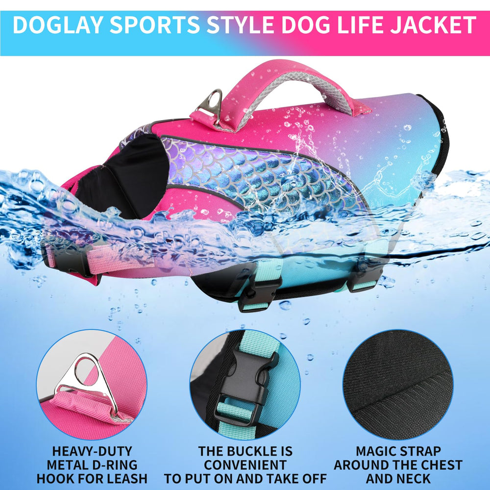 Gilet Doglay avec double poignée pour manœuvrer rapidement le chien.