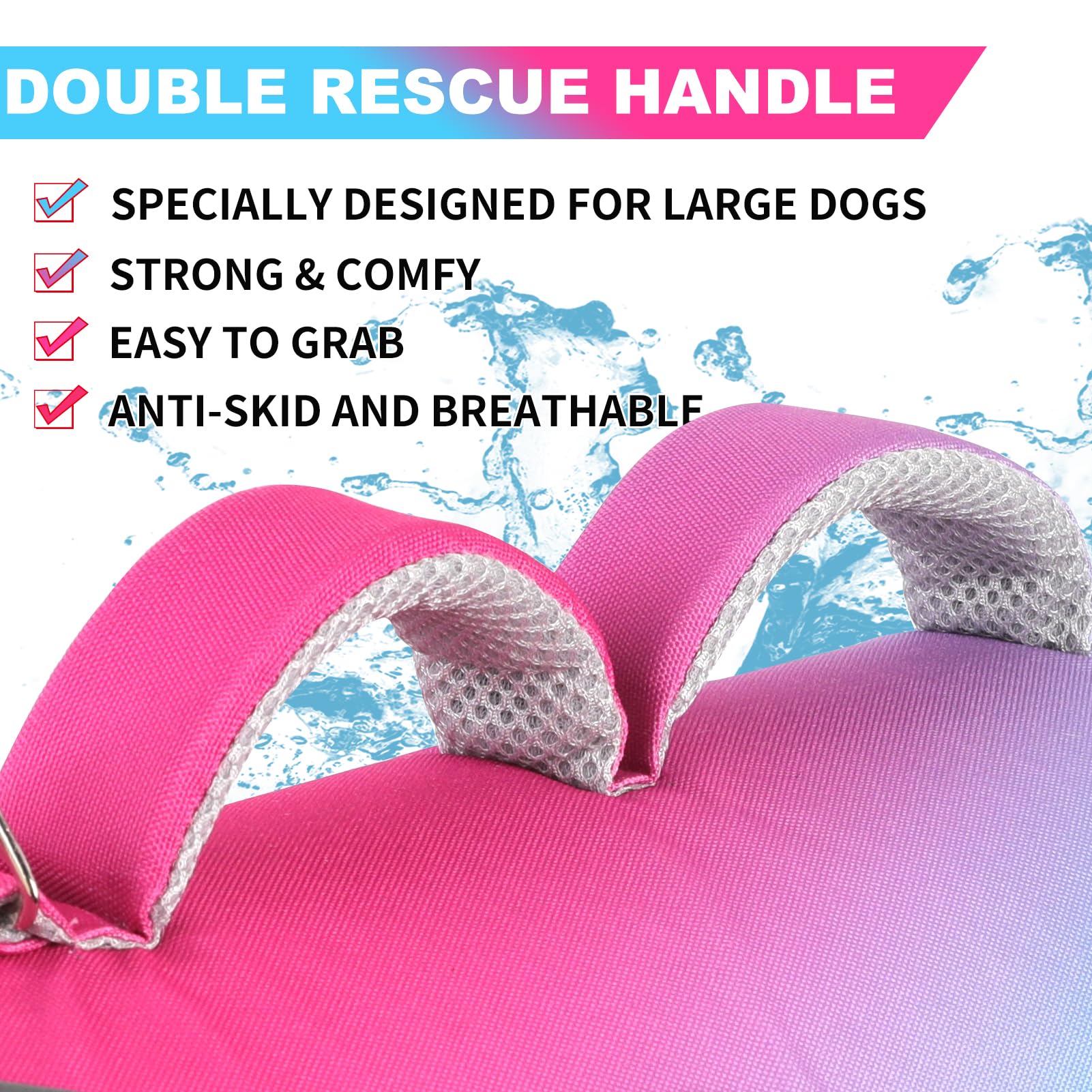 Gilet Doglay réglable pour un ajustement confortable selon la taille.