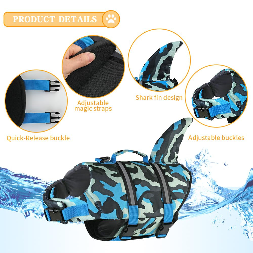 Doglay gilet sauvetage chien rembourrage flottant favorisant la flottaison.
