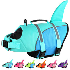 Gilet sauvetage Doglay Requin Riposte pour chiens, visibilité et confort.