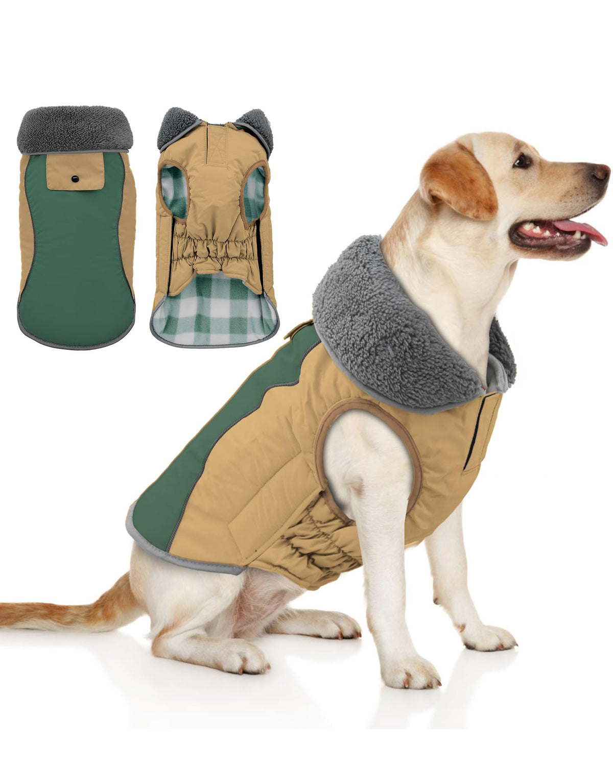 Doglay manteau chien imperméable, protection contre pluie et vent lors des balades.