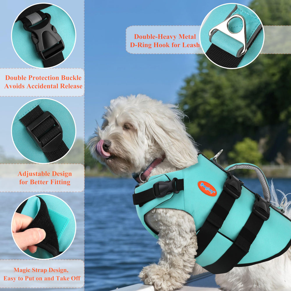 Doglay poignée secours anti-glisse pour sortir rapidement le chien de l'eau.