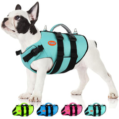 Doglay veste sauvetage chien, vue avant, flottabilité élevée pour la natation.