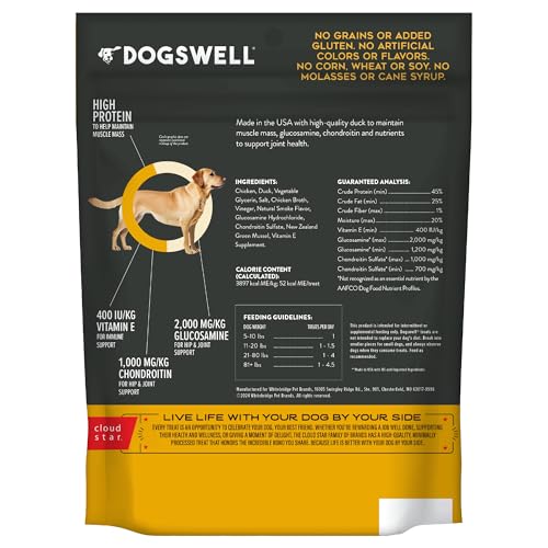 DogSwell Canard Friandises texture dense, bouchée appétente
