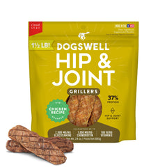DOGSWELL friandises au poulet dans emballage pratique.