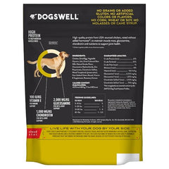 Dogswell Hip & Joint Grillers: texture douce et protéines élevées.