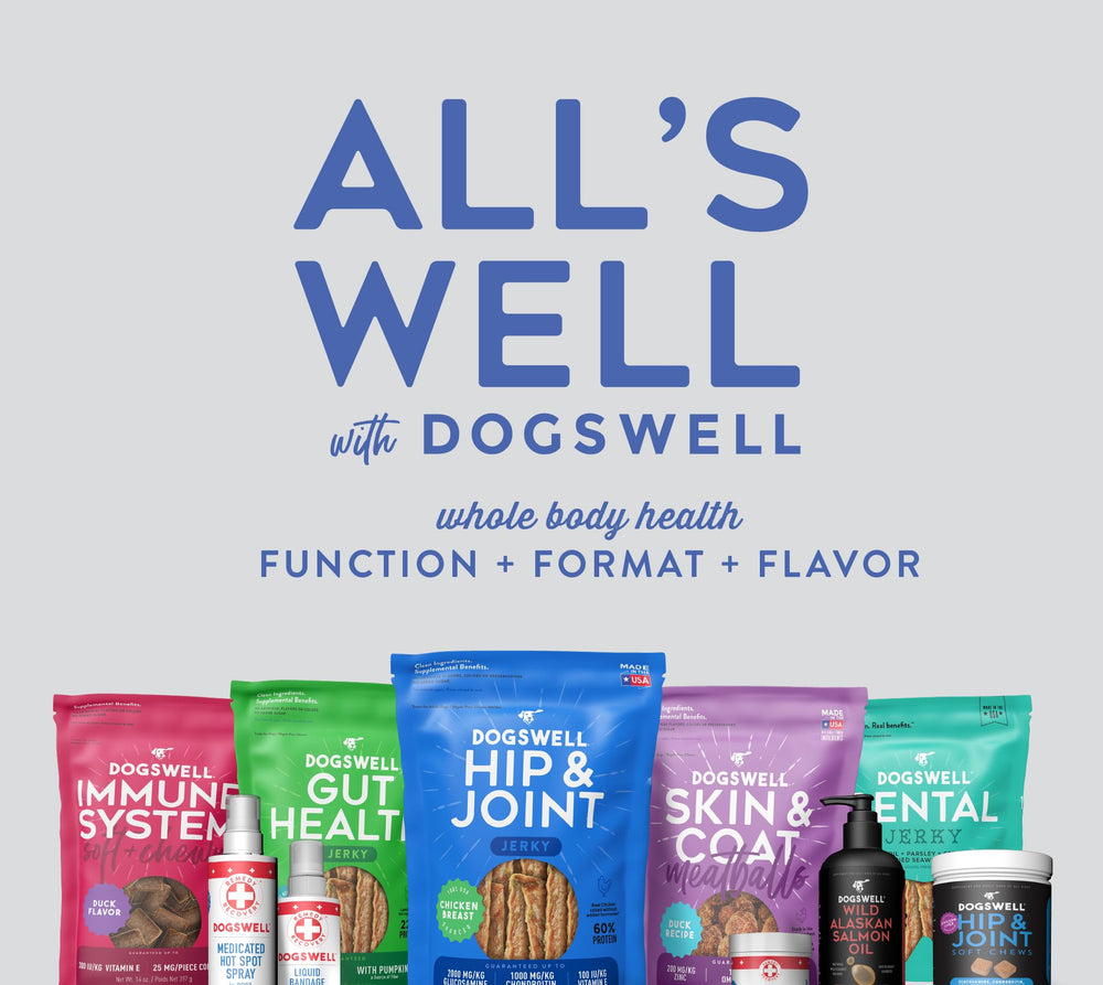 DOGSWELL Gut Health Slices - emballage pratique et facile à stocker