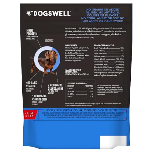 DOGSWELL portion unique, facile à donner lors des sorties.
