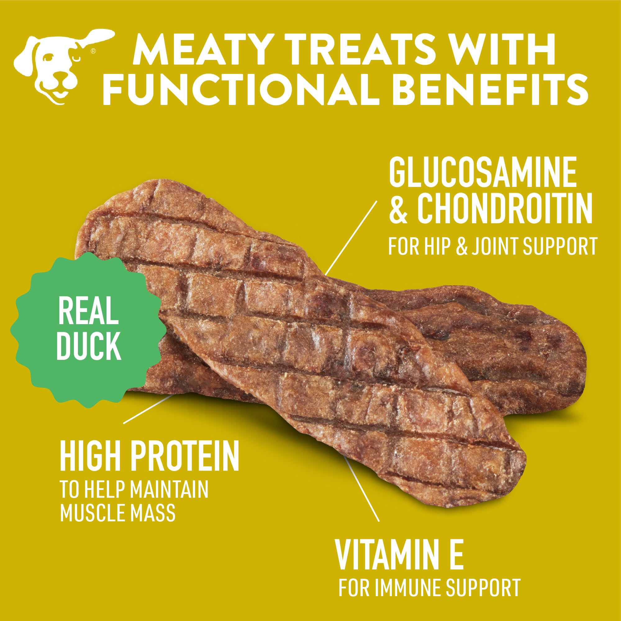 Dogswell Hip & Joint Grillers: 37% protéines issues du poulet américain.