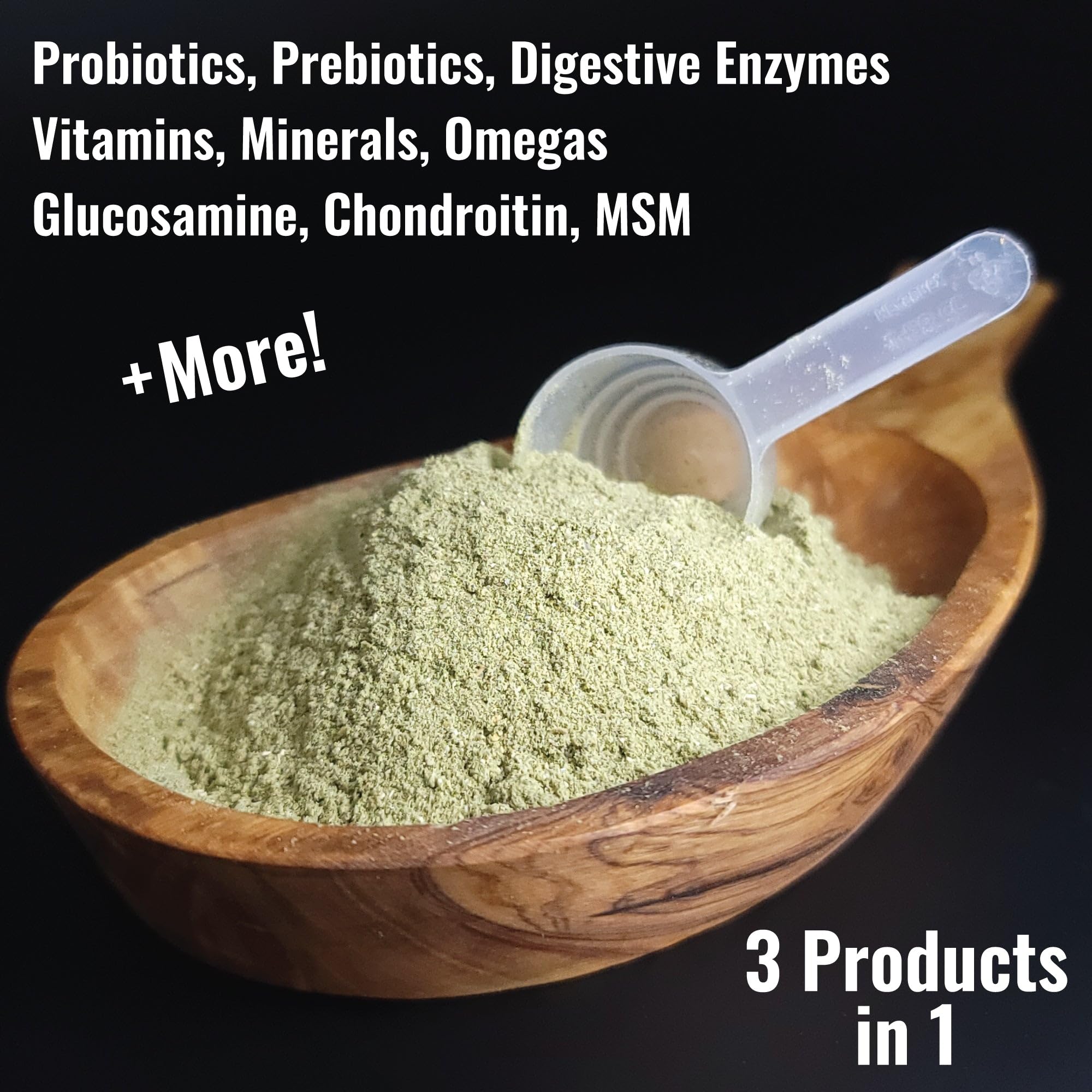 Dogzymes Complete – MSM et acide hyaluronique pour la souplesse des articulations.