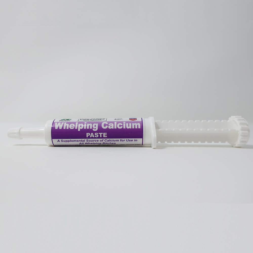 Dogzymes Pâte Calcique en bouteille, soutien à la gestation pour chien.