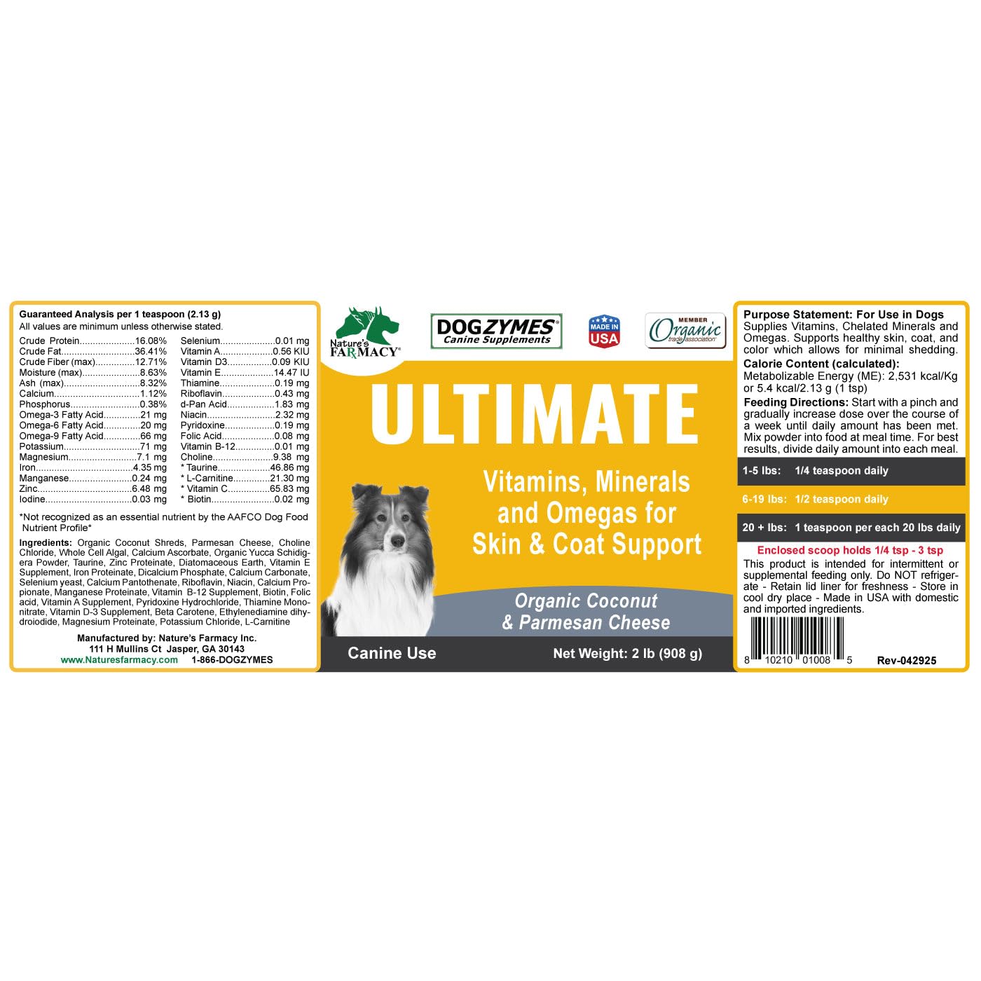Dogzymes Ultimate integration quotidienne – ajout facile dans la nourriture