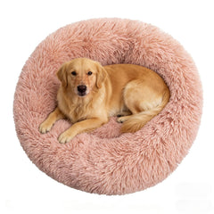 Doimier lit rond apaisant avec couverture lavable, entretien facile.