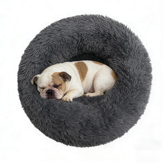 Lit donut Doimier pour chien, surface douce et rassurante.
