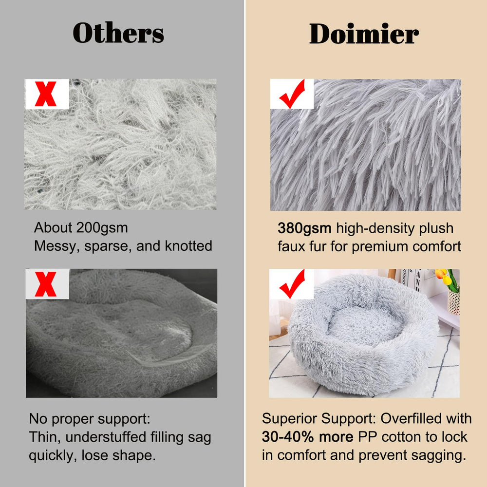 Doimier confort-cocooning : design rond qui invite au cocon.