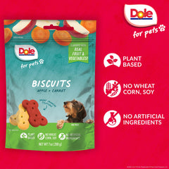 Texture croquante des biscuits Dole, moins de miettes en poche lors des promenades.