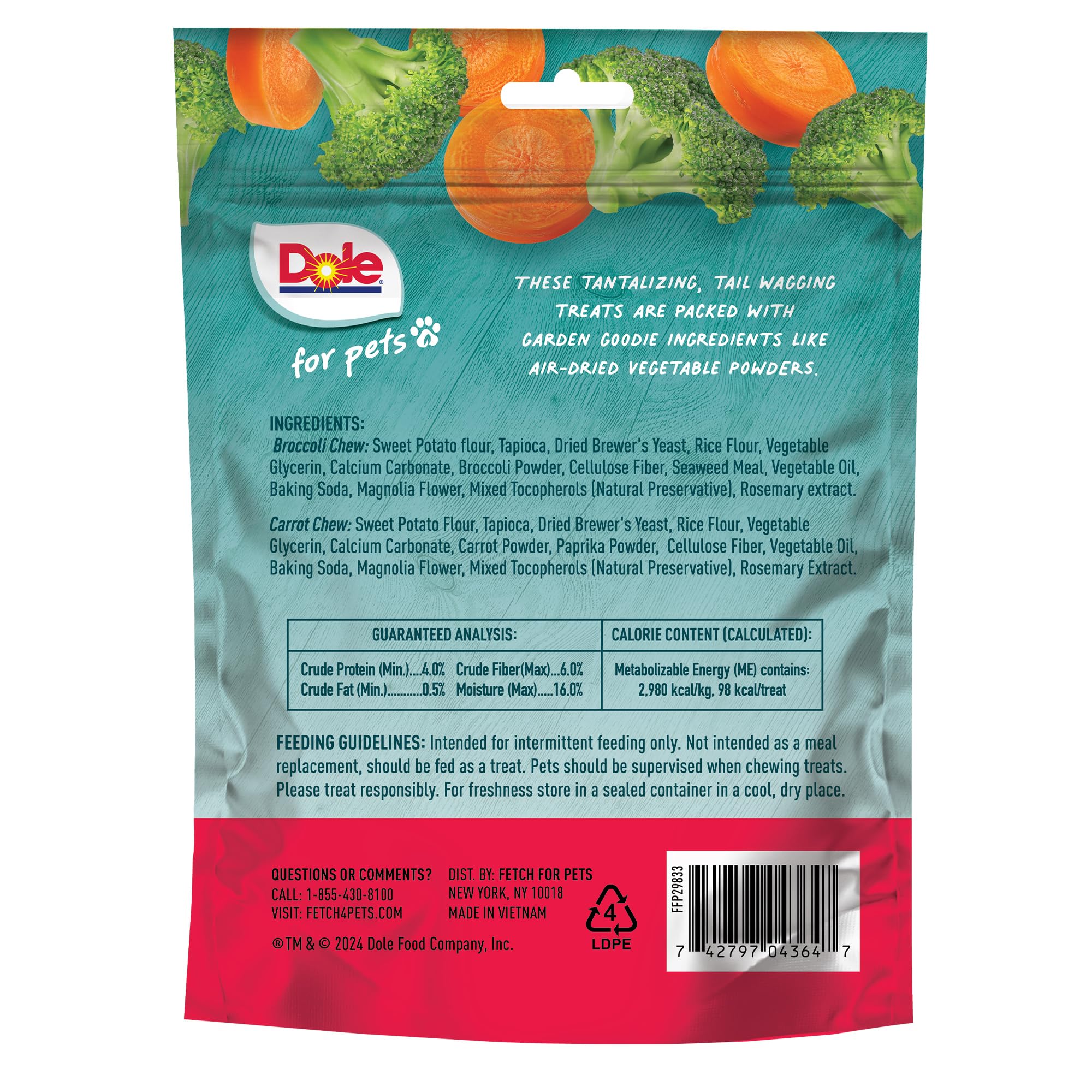 Emballage refermable du sachet Dole, maintien de la fraîcheur entre les usages