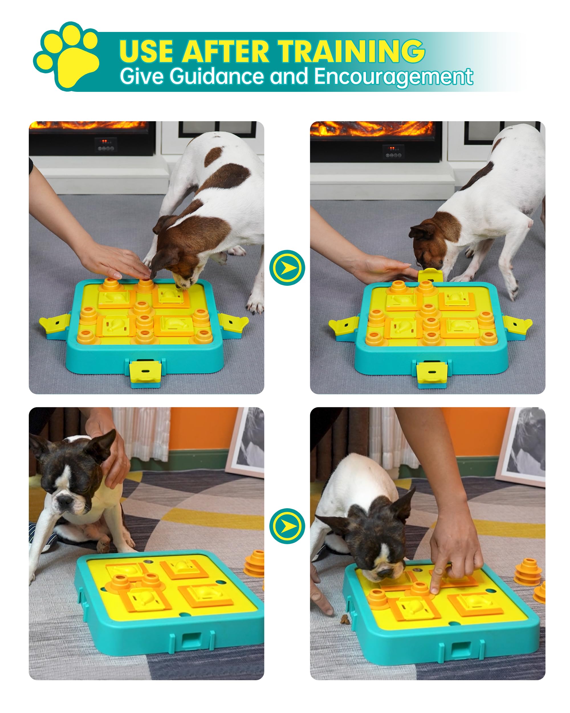 DollSheriffgoo chien resout enigme pour obtenir des friandises.